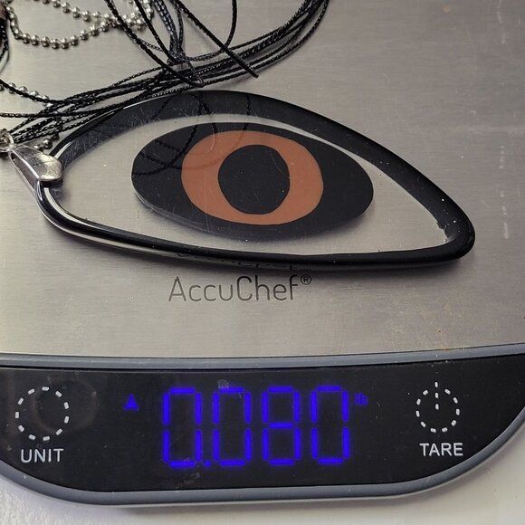 Unique Teardrop Pendant Long Necklace - Picture 6 of 7